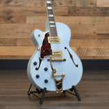 Deluxe 175 - Semihollow Single Cutaway w/ Hardshell Case - Matte Powder Blue