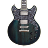 Deluxe Brighton Custom Shop - Solidbody Double Cutaway w/ Hardshell Case - One of a Kind - Blue Burst