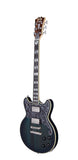 Deluxe Brighton Custom Shop - Solidbody Double Cutaway w/ Hardshell Case - One of a Kind - Blue Burst