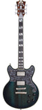 Deluxe Brighton Custom Shop - Solidbody Double Cutaway w/ Hardshell Case - One of a Kind - Blue Burst