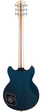 Deluxe Brighton Custom Shop - Solidbody Double Cutaway w/ Hardshell Case - One of a Kind - Blue Burst