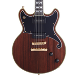 Deluxe Brighton Custom Shop - Solidbody Double Cutaway w/ Hardshell Case - One of a Kind - Walnut