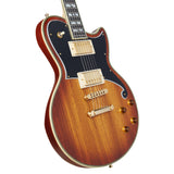 Deluxe Atlantic Custom Shop - Solidbody Single Cutaway w/ Hardshell Case - One of a Kind - Iced Tea Burst