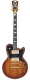 Deluxe Atlantic Custom Shop - Solidbody Single Cutaway w/ Hardshell Case - One of a Kind - Iced Tea Burst