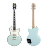 Deluxe Atlantic Custom Shop - Solidbody Single Cutaway w/ Hardshell Case - One of a Kind - Baby Blue