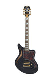 Deluxe Bedford SH - Offset Semihollow with Hardshell Case - Manufacturer's Sample - One of a Kind - Black