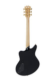 Deluxe Bedford SH - Offset Semihollow with Hardshell Case - Manufacturer's Sample - One of a Kind - Black