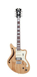 Deluxe Bedford SH - Offset Semihollow w/ w/ Hardshell Case - Artist Sample - One of a Kind - Swamp Ash Natural