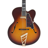 Excel New Yorker - Archtop Hollowbody - Manufacturer's Sample - One of a Kind - Dark Iced Tea Burst