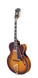 Excel New Yorker - Archtop Hollowbody - Manufacturer's Sample - One of a Kind - Dark Iced Tea Burst