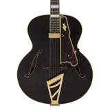 Excel Style B Throwback - Archtop Hollowbody w/ Hardshell Case - Manufacturer's Sample - One of a Kind - Black