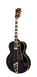 Excel Style B Throwback - Archtop Hollowbody w/ Hardshell Case - Manufacturer's Sample - One of a Kind - Black