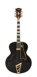 Excel Style B Throwback - Archtop Hollowbody w/ Hardshell Case - Manufacturer's Sample - One of a Kind - Black