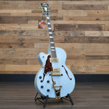 Deluxe 175 - Semihollow Single Cutaway w/ Hardshell Case - Matte Powder Blue