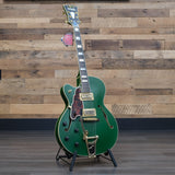 Deluxe 175 - Semihollow Single Cutaway w/ Hardshell Case - Matte Emerald Green