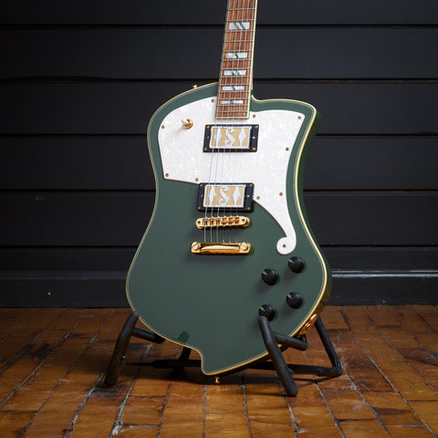 Deluxe Ludlow - Solidbody w/ Hardshell Case - Showroom Sample - Army Green