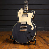 Deluxe Atlantic LE - Single Cutaway Solidbody w/ Mini-Humbuckers with Hardshell Case - Manufacturer's Sample - One of a Kind - Satin Black Wash