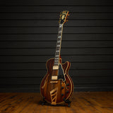 Deluxe SS - Semihollow Single Cutaway w/ p90s w/ Hardshell Case-- Manufacturer's Sample - One of a Kind -Satin Brown Burst