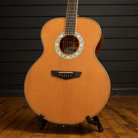 Deluxe Madison - Jumbo Acoustic w/ Hardshell Case- Limited Edition - Manufacturer's Sample
 - Vintage Natural