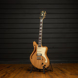 Deluxe Bedford SH - Offset Semihollow w/ w/ Hardshell Case - Artist Sample - One of a Kind - Swamp Ash Natural