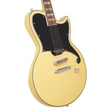 Deluxe Atlantic -Single Cutaway Solidbody w/ Hardshell Case - Artist Sample - One of a Kind - Lemon