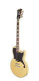 Deluxe Atlantic -Single Cutaway Solidbody w/ Hardshell Case - Artist Sample - One of a Kind - Lemon