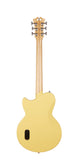 Deluxe Atlantic -Single Cutaway Solidbody w/ Hardshell Case - Artist Sample - One of a Kind - Lemon