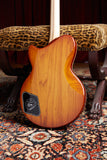 Deluxe Atlantic Custom Shop - Solidbody Single Cutaway w/ Hardshell Case - One of a Kind - Iced Tea Burst