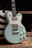 Deluxe Atlantic Custom Shop - Solidbody Single Cutaway w/ Hardshell Case - One of a Kind - Baby Blue