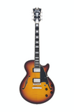 Premier SS XT - Semihollow Single Cutaway w/ Gig Bag - Manufacturer's Sample - Vintage Sunburst