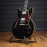 Premier DC - Semihollow Double Cutaway - Black Flake