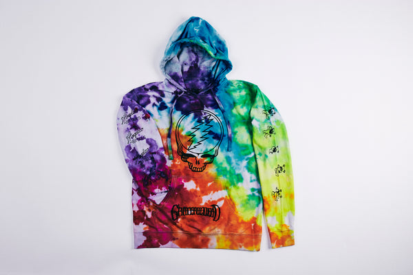 Limited Edition D'Angelico X Grateful Dead Tie Dye Hoodie *ONLY 10 AVAILABLE*
